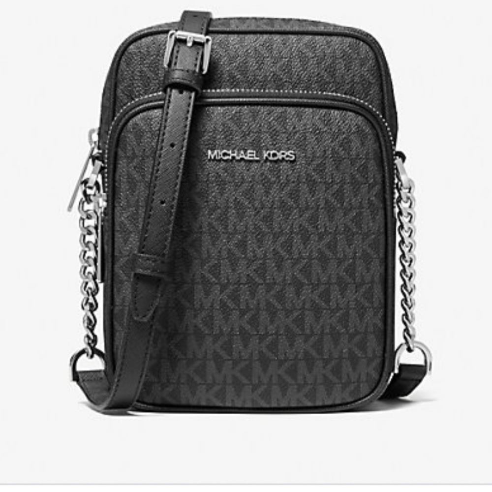 Michael Kors Medium Jet Set black/grey